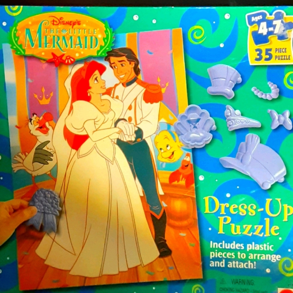 Disney the little mermaid puzzle new in box